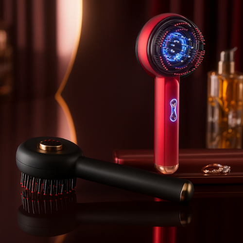 Luxen - Hair Growth Comb : Red Light, Vibration & Oil Scalp Massager